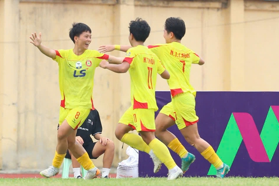Thắng Hà Nội I, TP.HCM I không có đối thủ ở giải nữ VĐQG 2026