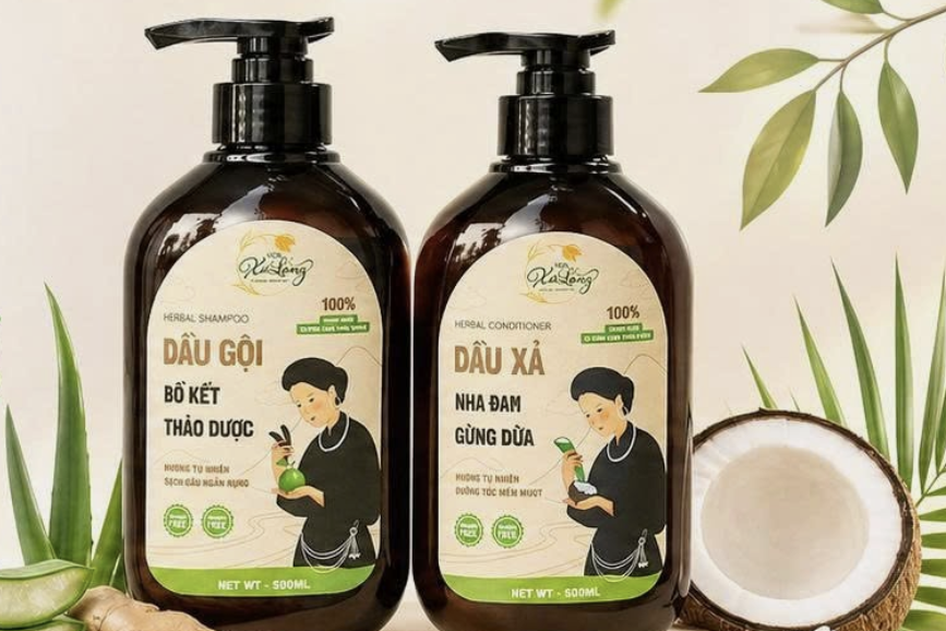 Thu hồi, tiêu hủy 2 loại dầu gội đầu, dầu xả thảo dược