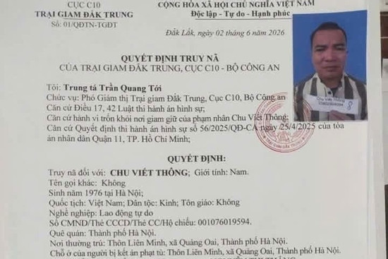 Bản tin chiều 3/6: Phạm nhân trốn khỏi bệnh viện, công an phát lệnh truy nã