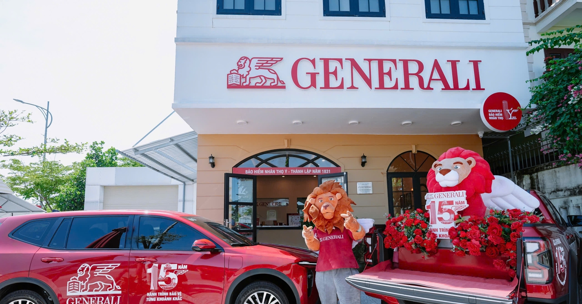 Generali mang chuyến xe ‘Hành trình kết nối trăm điểm tin cậy’ đến miền Nam