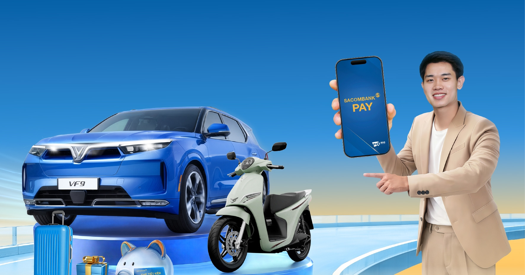 Gửi tiết kiệm 20 triệu đồng, ‘săn’ cơ hội trúng ô tô VinFast