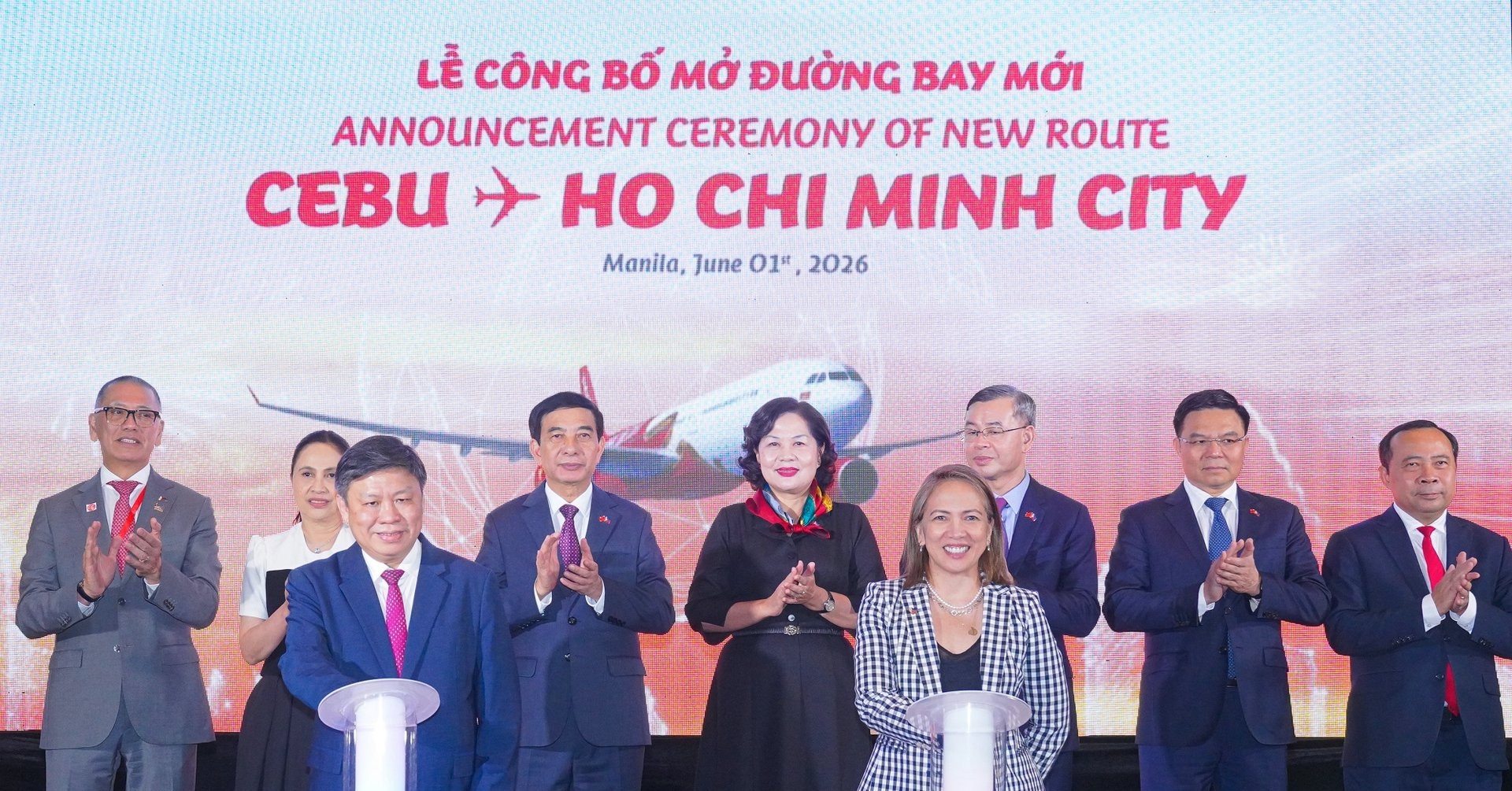 Vietjet tiếp tục mở rộng mạng bay ASEAN với đường bay thẳng TP.HCM - Cebu