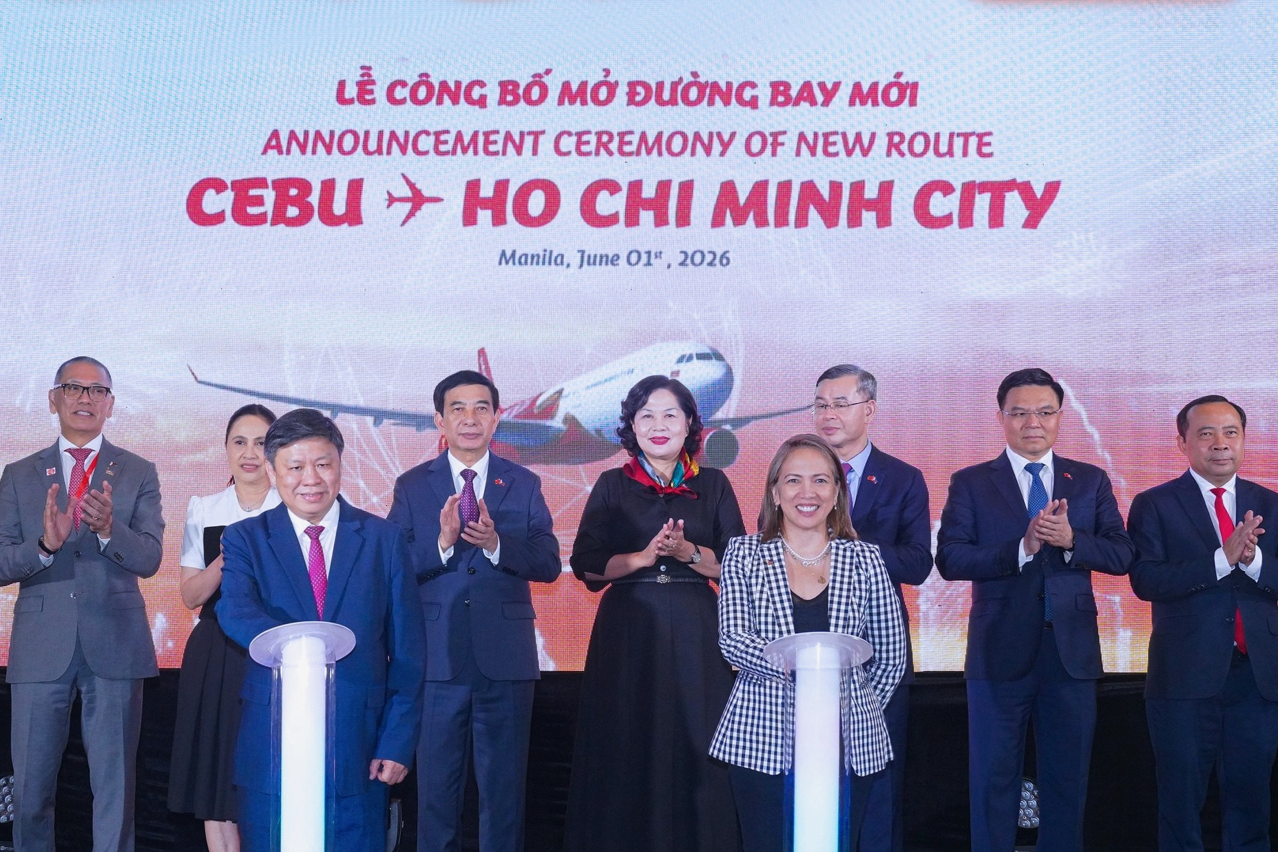 Vietjet tiếp tục mở rộng mạng bay ASEAN với đường bay thẳng TP.HCM - Cebu