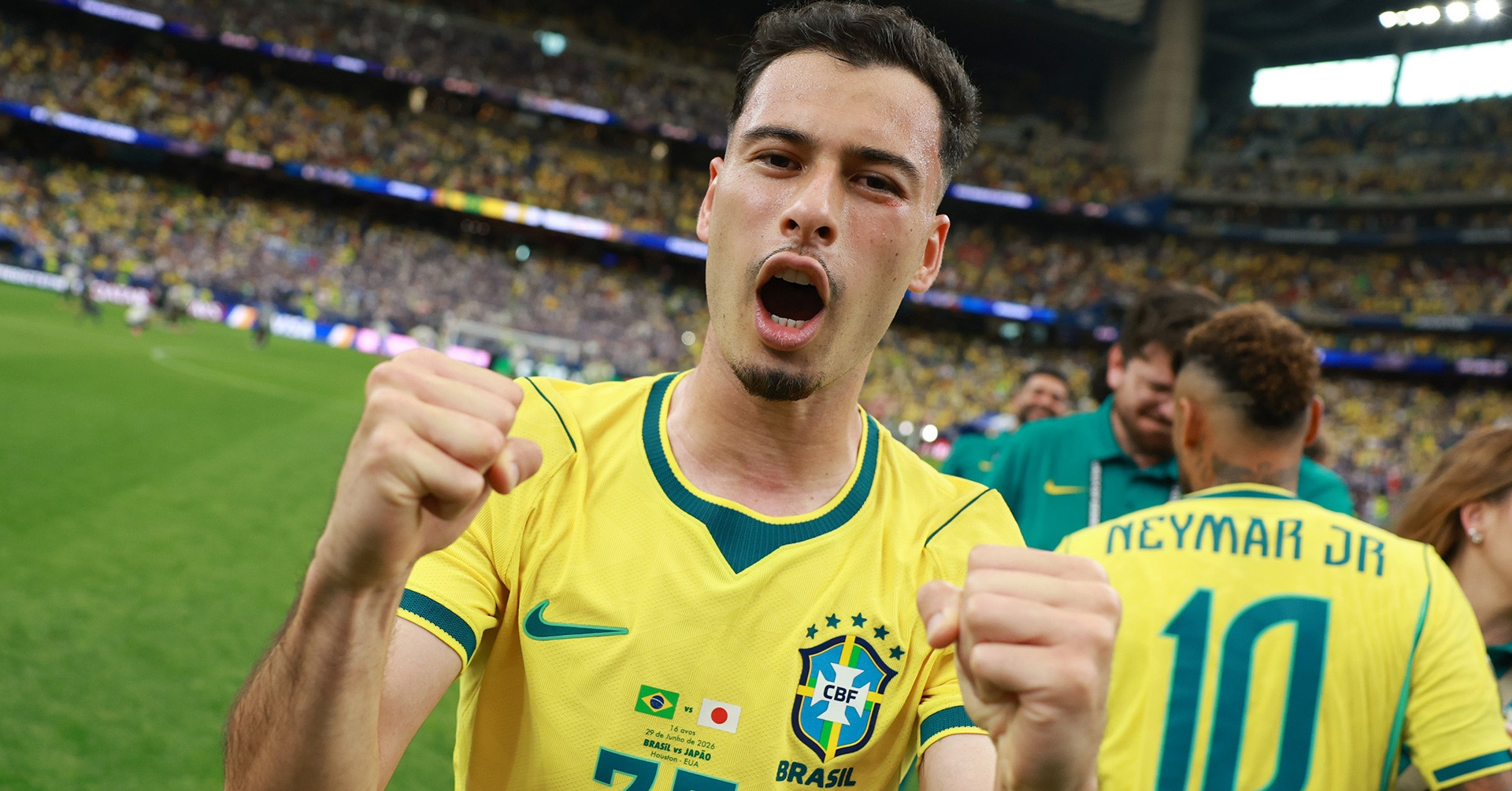 Gabriel Martinelli nói lời gan ruột khi giúp Brazil thắng Nhật Bản