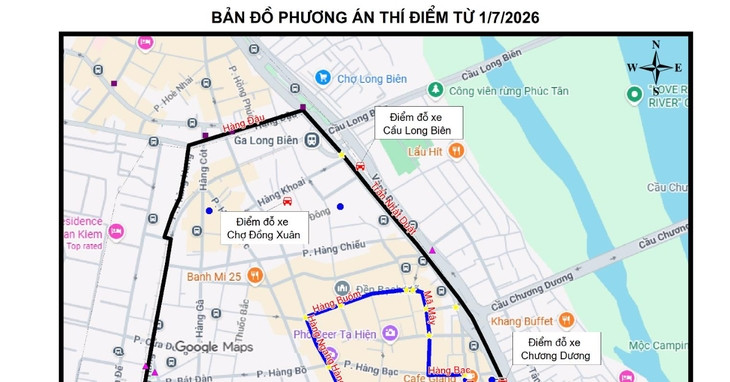 Từ ngày mai, Hà Nội thí điểm vùng phát thải thấp