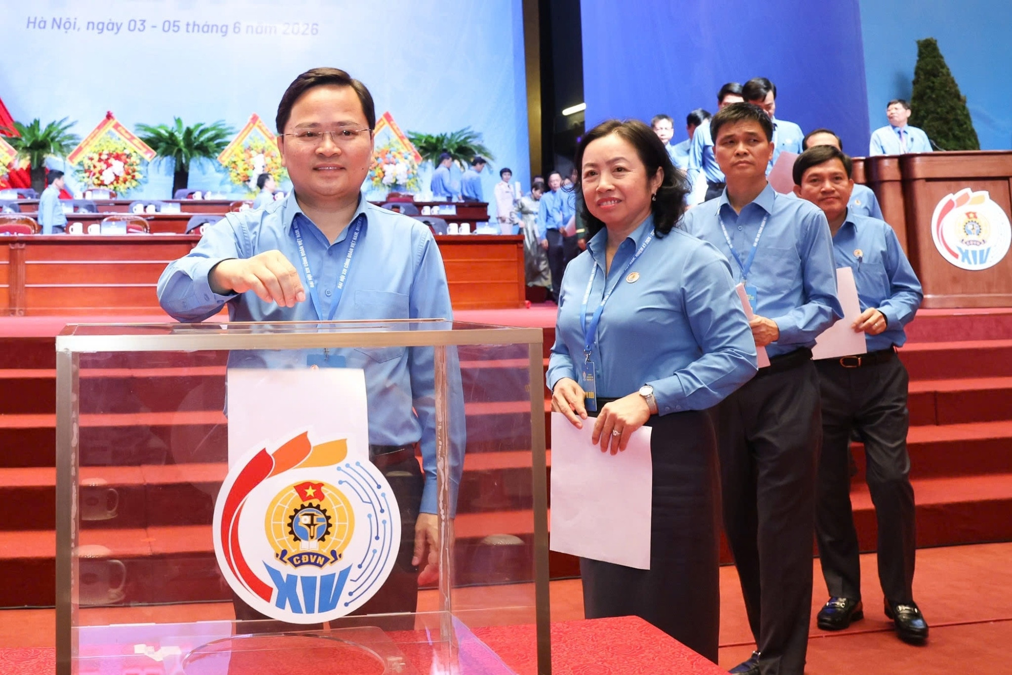 Bầu 135 ủy viên Ban chấp hành Tổng Liên đoàn Lao động Việt Nam khóa mới