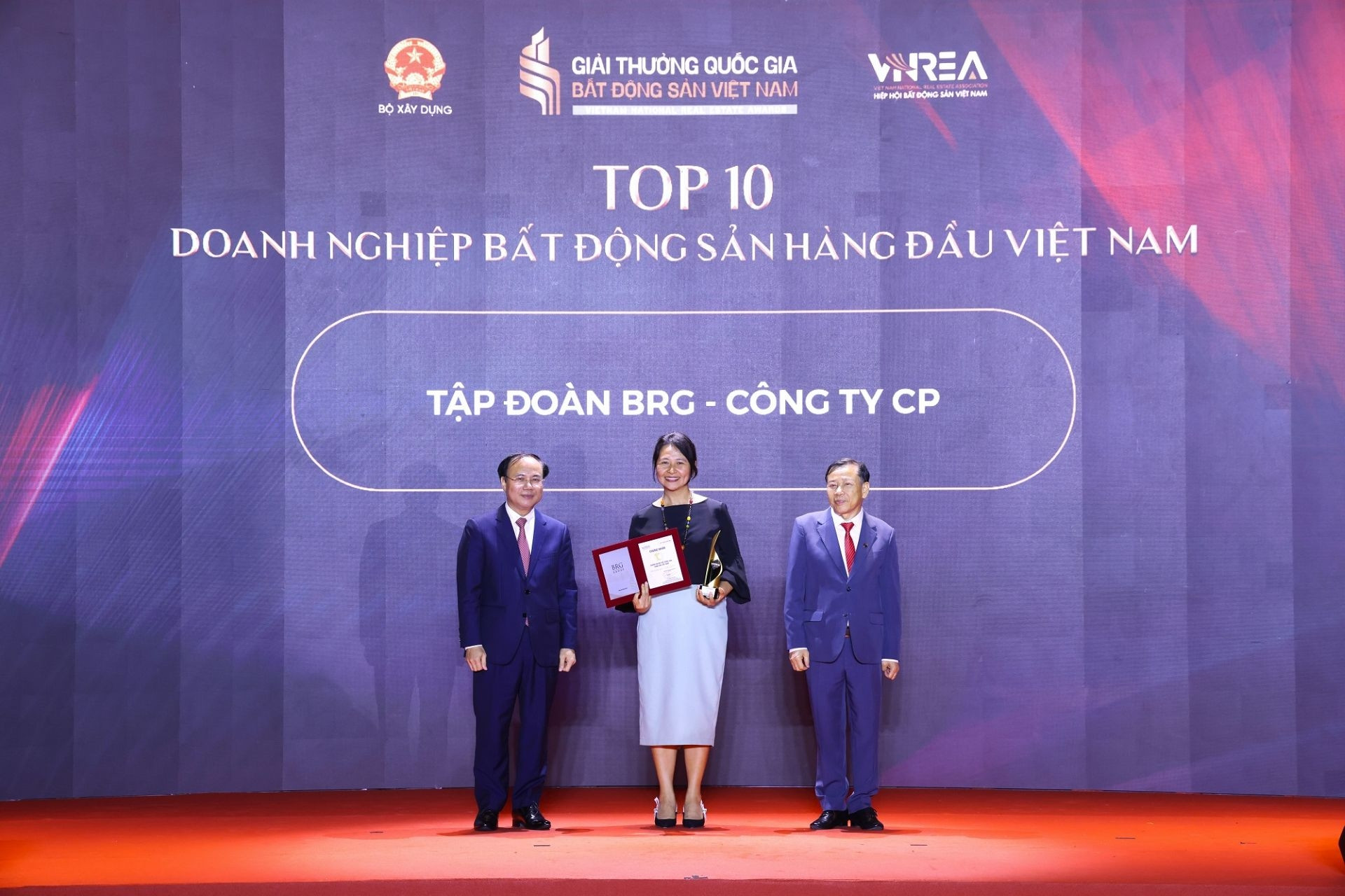Tập đoàn BRG ghi dấu ấn tại giải thưởng Quốc gia Bất động sản Việt Nam