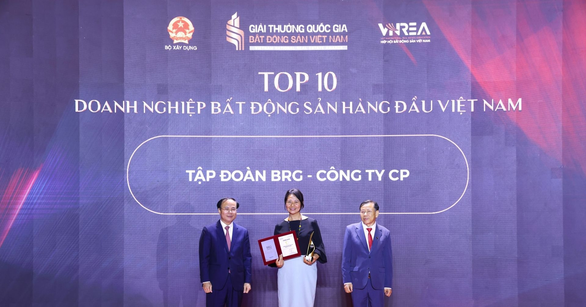 Tập đoàn BRG ghi dấu ấn tại giải thưởng Quốc gia Bất động sản Việt Nam