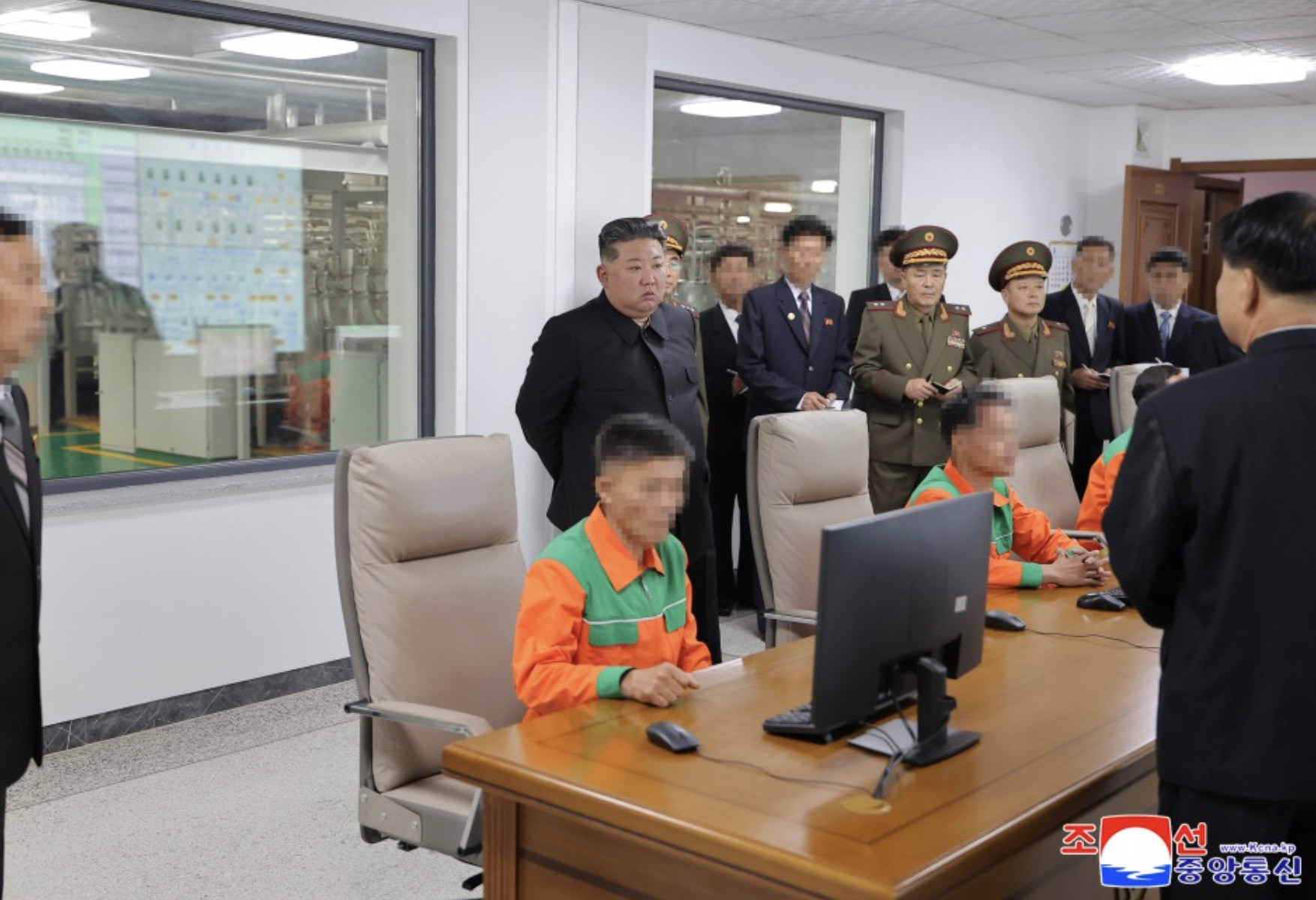 Triều Tiên cơ sở làm giàu uranium.Ảnh: KCNA