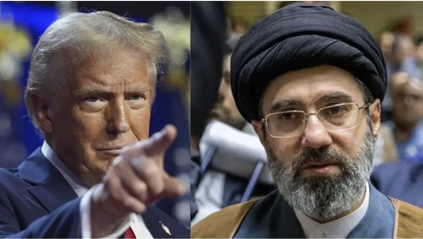 Trump và lãnh tụ tối cao Iran. Ảnh: NewsDrum