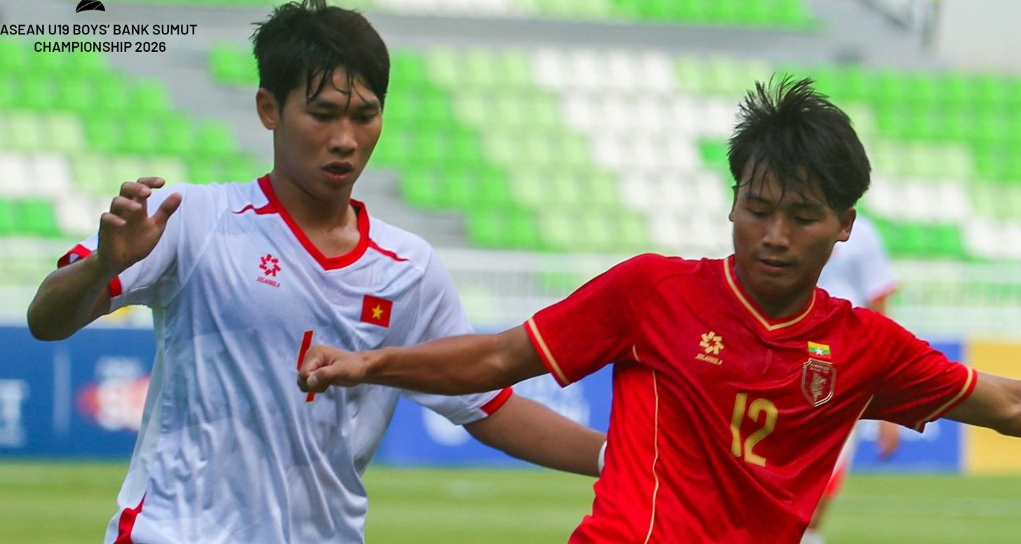 Video bóng đá U19 Việt Nam vs U19 Myanmar: Chiến thắng &amp;apos;5 sao&amp;apos;