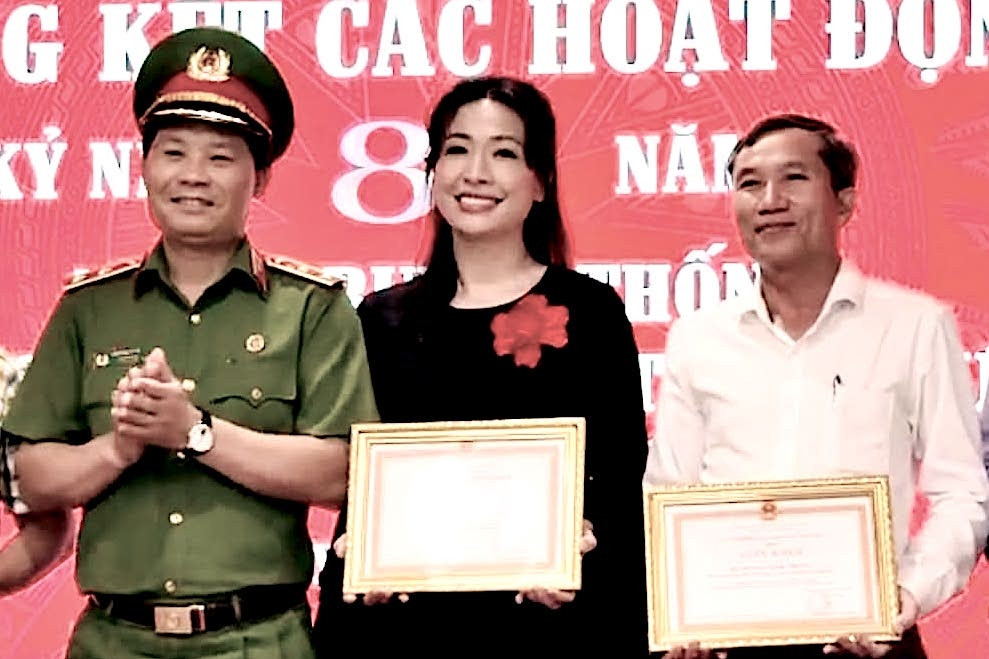 Ca sĩ Thùy Dung nhận tin vui từ Cục Cảnh sát Hình sự