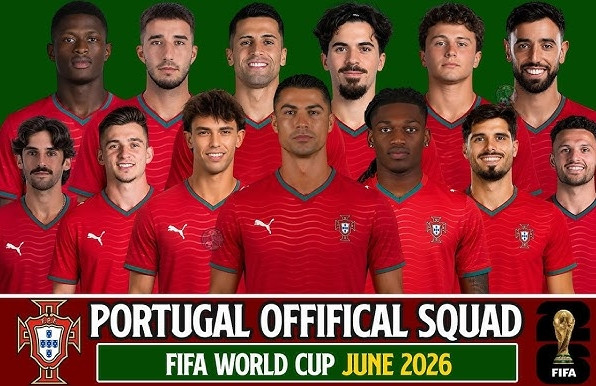 Lịch thi đấu của Bồ Đào Nha tại World Cup 2026
