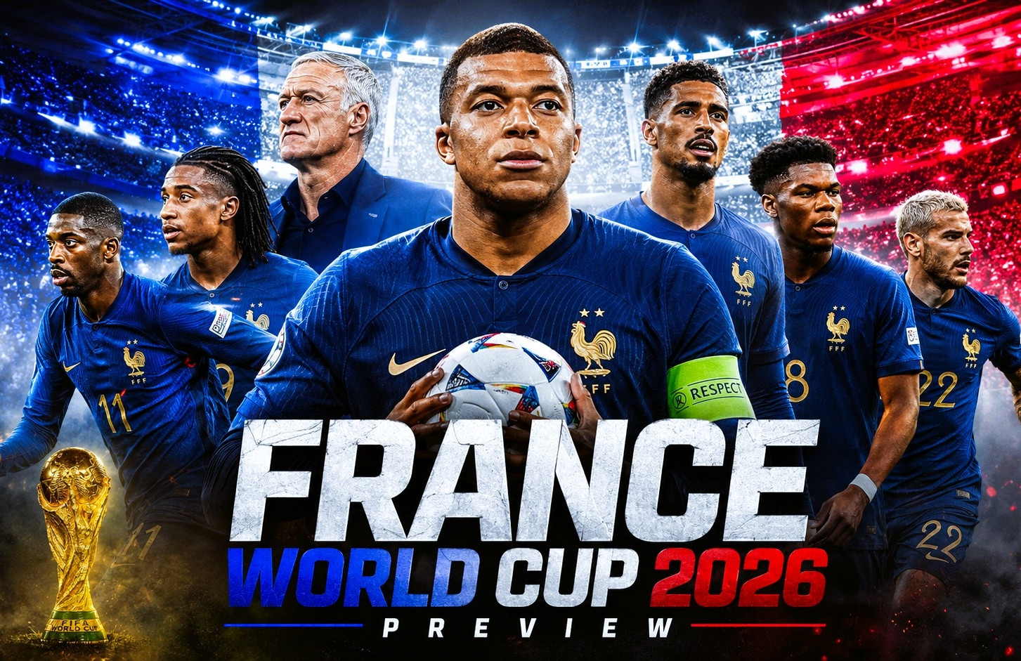 Lịch thi đấu của Pháp tại World Cup 2026