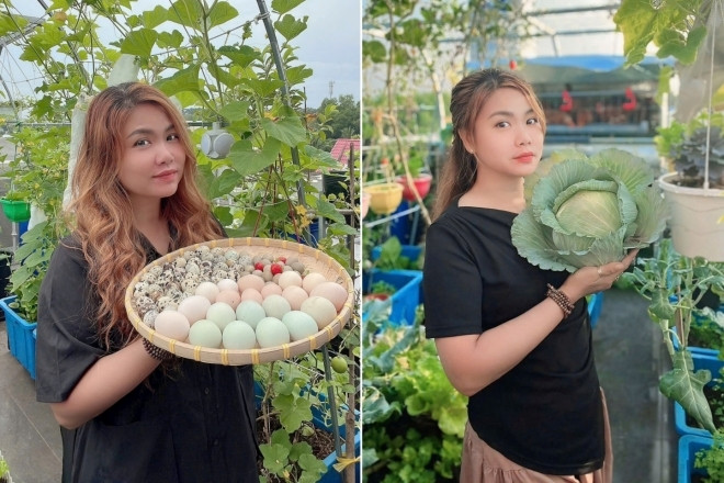 Trồng rau nuôi gà trên sân thượng, vợ chồng Đồng Nai có thực phẩm sạch quanh năm