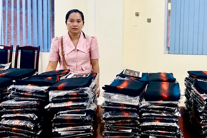 Chủ thương hiệu vải áo dài Đất Lành bị khởi tố vì xâm phạm bản quyền