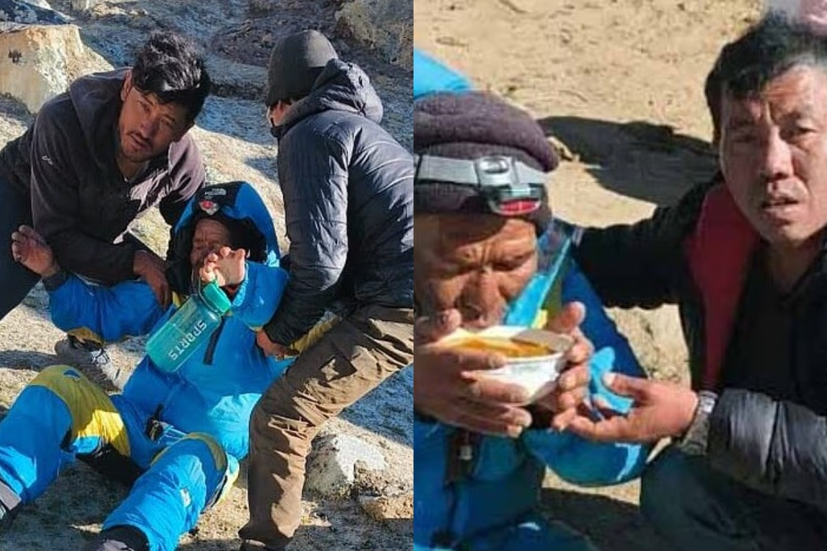 Đang làm đám tang, gia đình nhận tin bố còn sống sau 6 ngày mất tích ở Everest