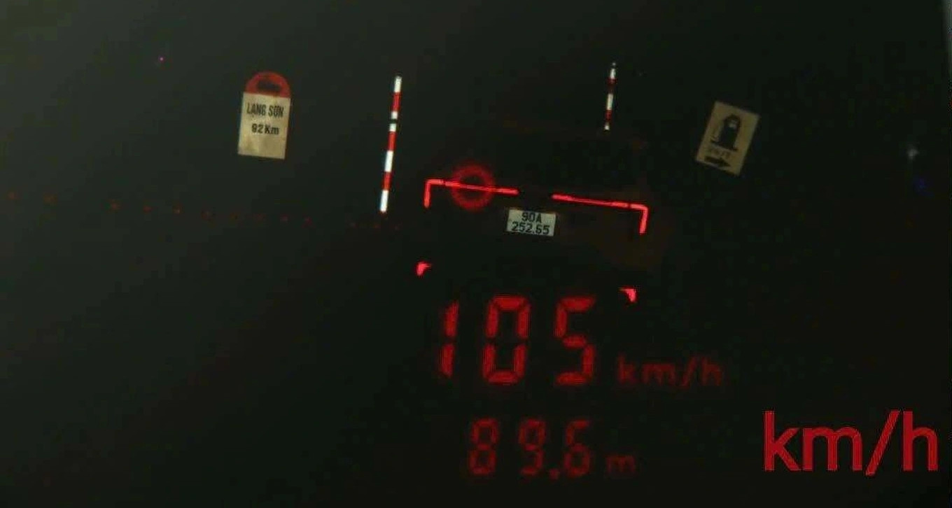 Tài xế ô tô vi phạm nồng độ cồn, phóng xe hơn 100km/h qua khu dân cư