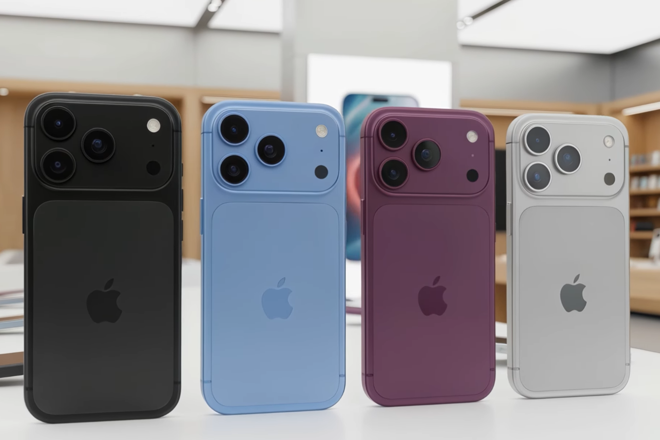 iPhone 18 Pro Max lộ khung nhôm màu mới, máy nặng nhất từ trước tới nay?