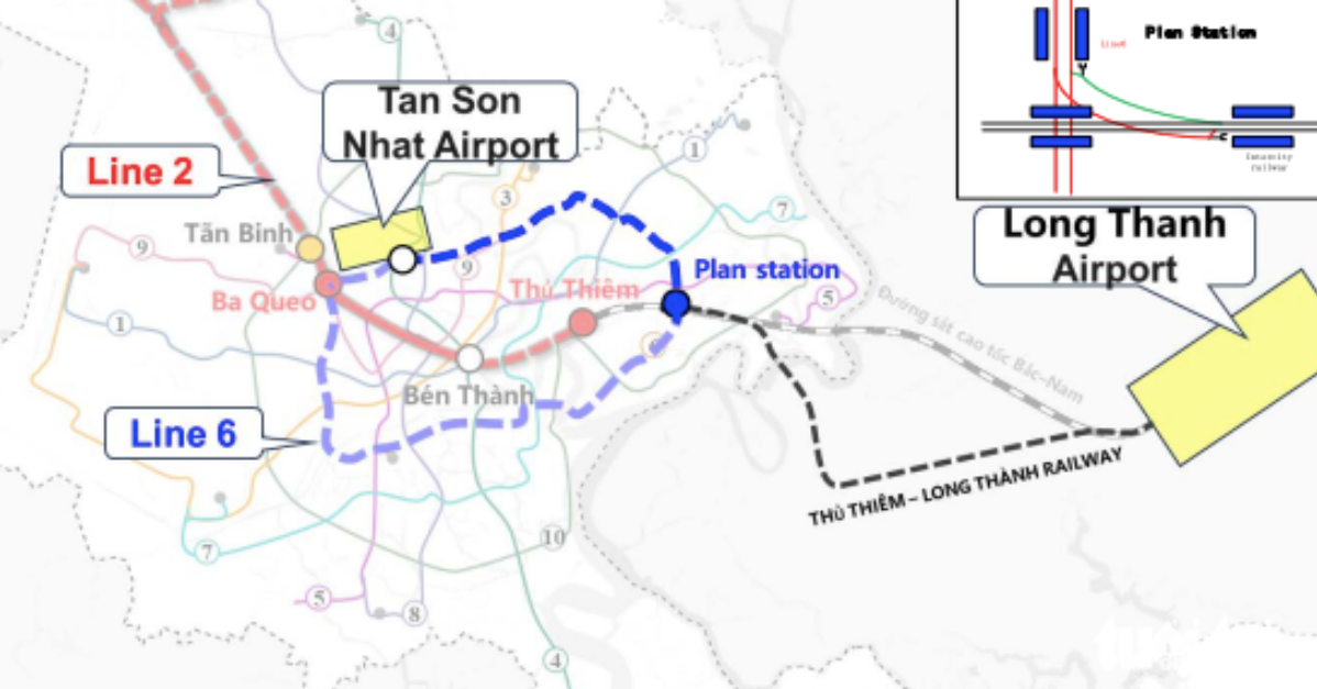 TPHCM tăng tốc thủ tục, phấn đấu khởi công metro nối Tân Sơn Nhất cuối năm 2026