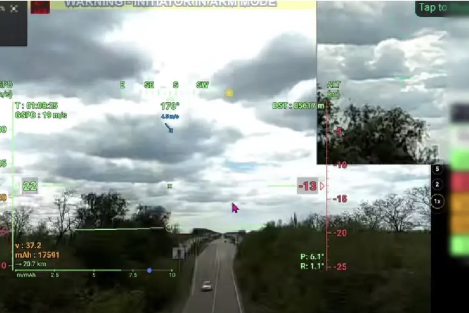 Ukraine tuyên bố UAV kiểm soát một phần tuyến đường tới Crưm