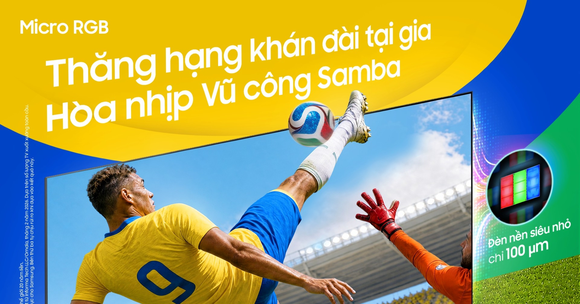 3 công nghệ AI tối ưu trải nghiệm xem World Cup trên Samsung AI TV