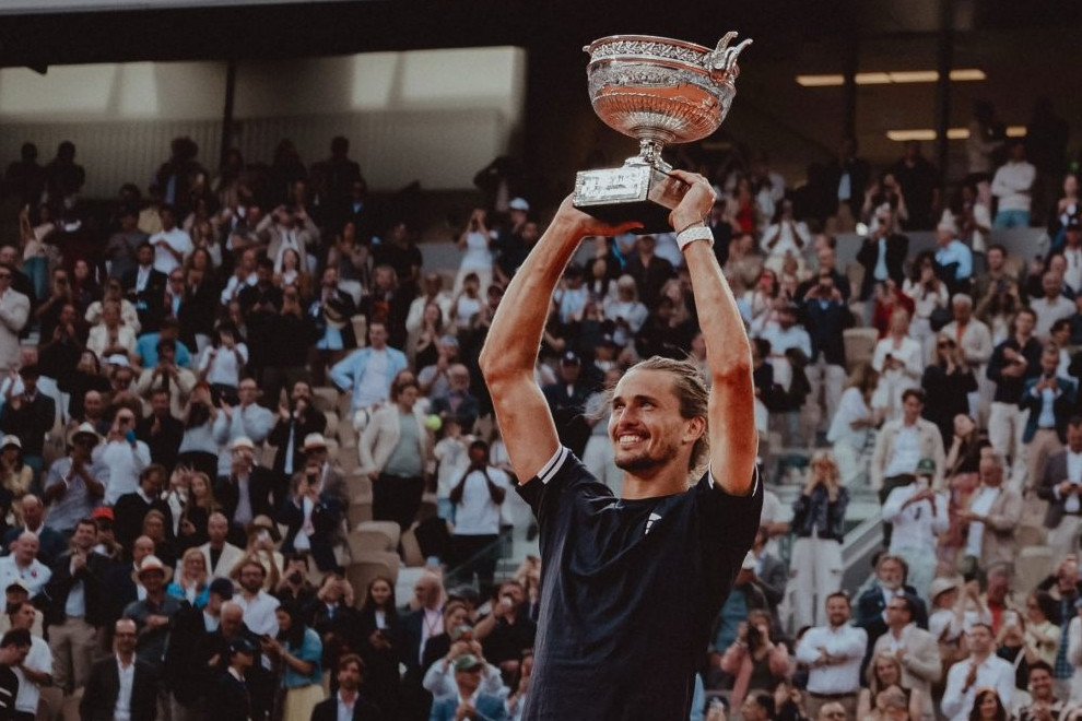 Zverev thắng nghẹt thở chung kết Roland Garros, lần đầu vô địch Grand Slam