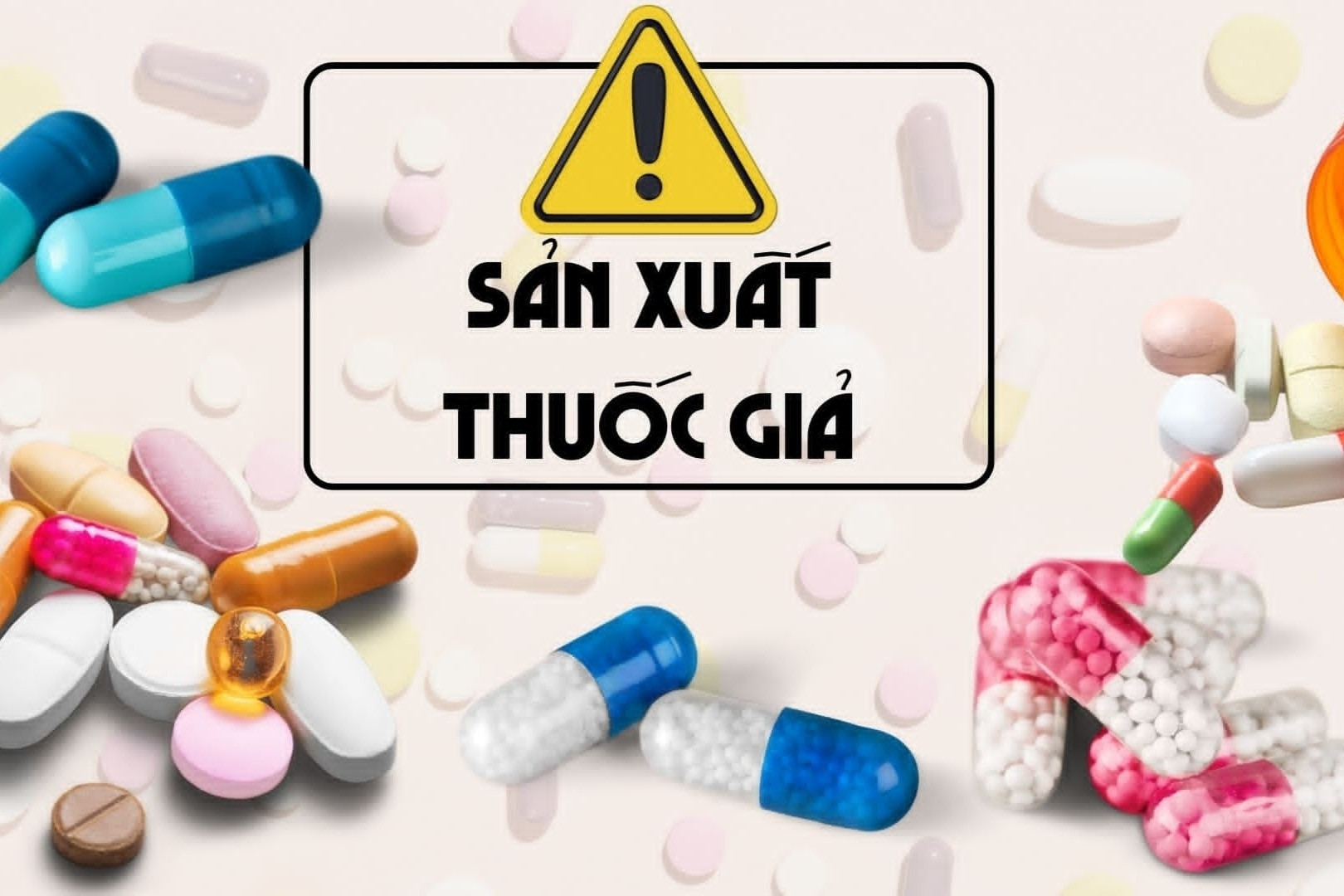 Trình dược viên ở Hà Nội dùng bột ngô để sản xuất thuốc giả, bán ra thị trường