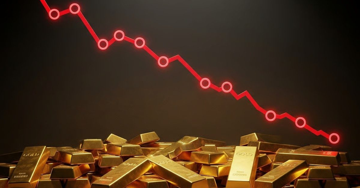 Vàng giảm mạnh trước nỗi lo ‘cá mập’ xả hàng, còn quá sớm để bắt đáy