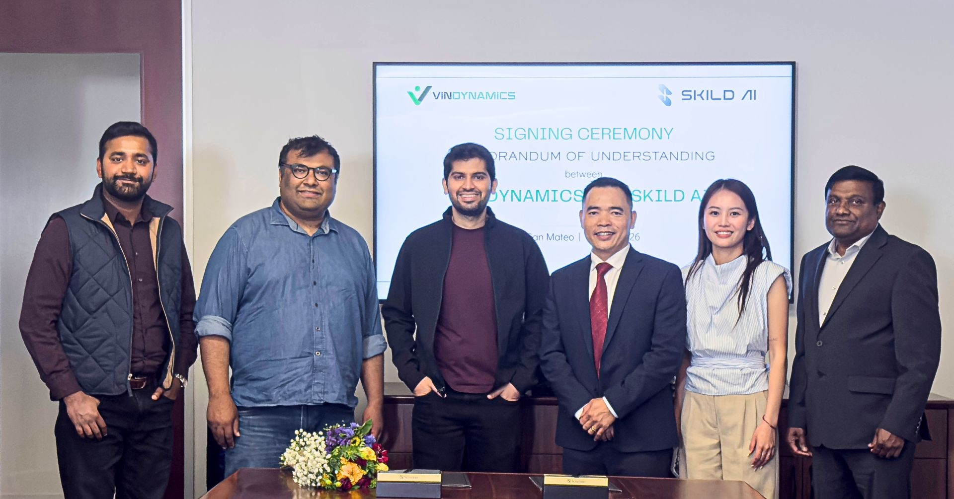 VinDynamics và Skild AI hợp tác chiến lược phát triển robot hình người