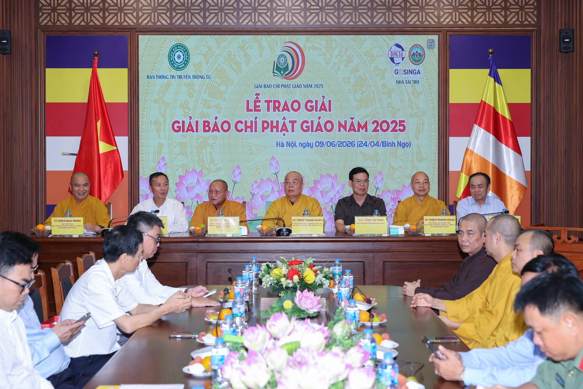 104 tác giả đoạt Giải Báo chí Phật giáo: 'Gieo hạt giống thiện lành vào đời sống'