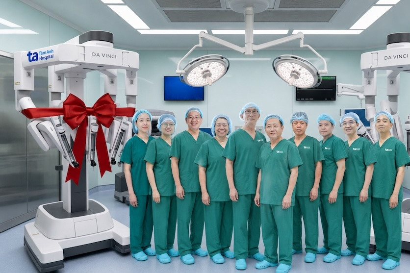 Bệnh viện Tâm Anh vận hành 2 ‘siêu robot’ mổ nhiều loại bệnh khó