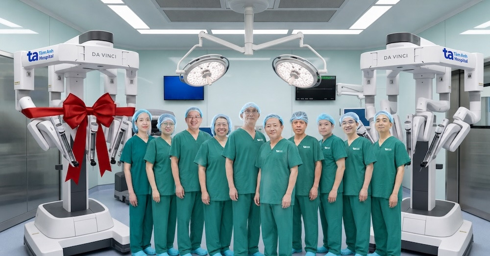 Bệnh viện Tâm Anh vận hành 2 ‘siêu robot’ mổ nhiều loại bệnh khó