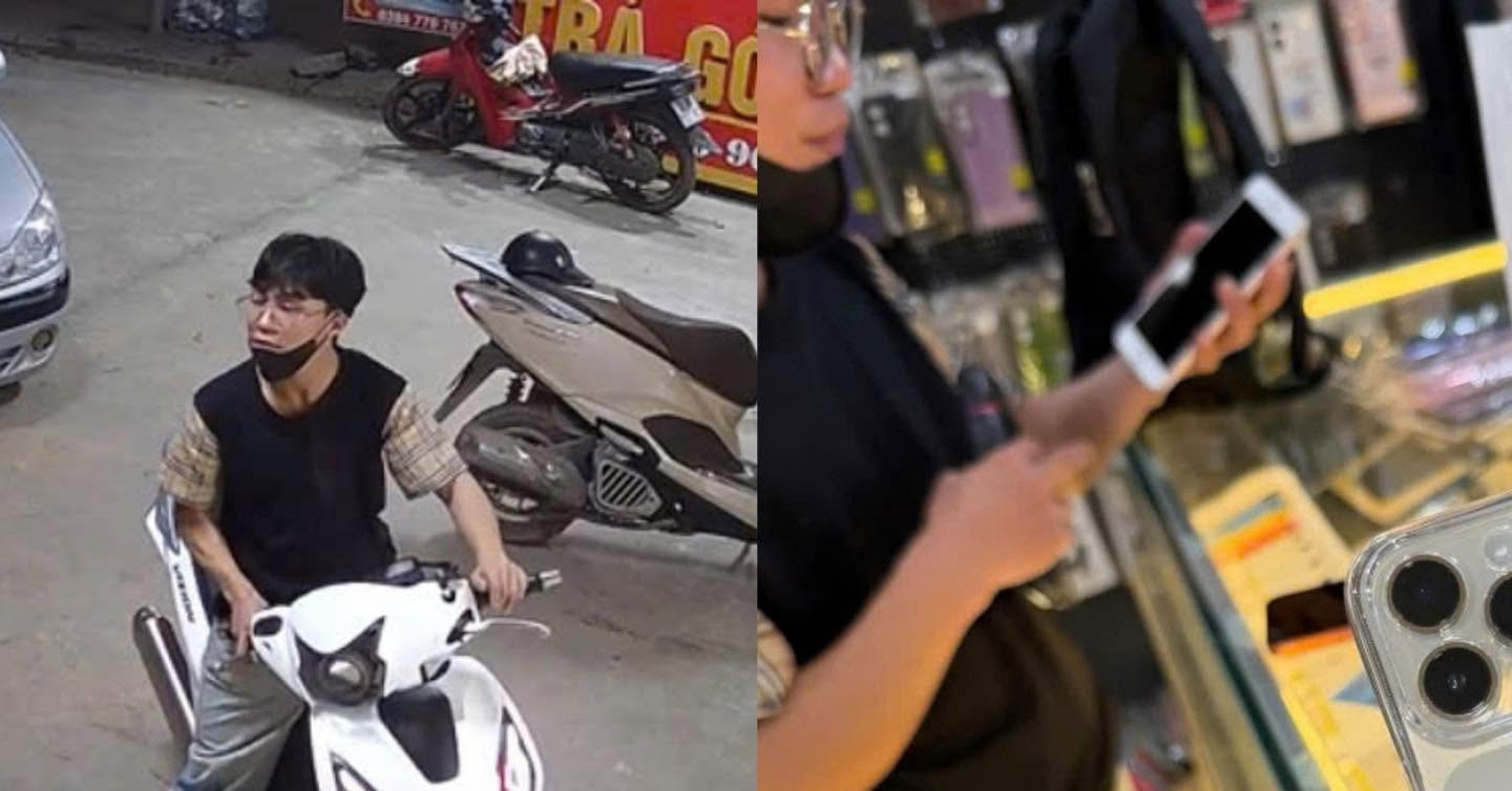 Gã trai &amp;apos;ngụy trang&amp;apos; giàu có, chiếm đoạt 2 điện thoại iPhone bằng chiêu đánh tráo