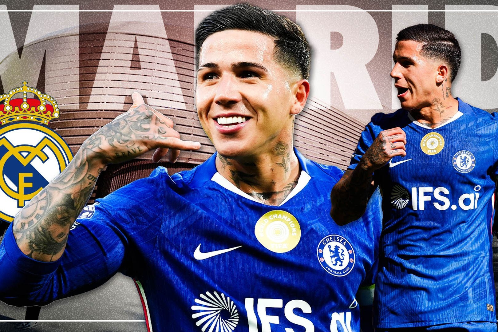 Real Madrid kích hoạt 'bom tấn' 120 triệu bảng Enzo Fernandez