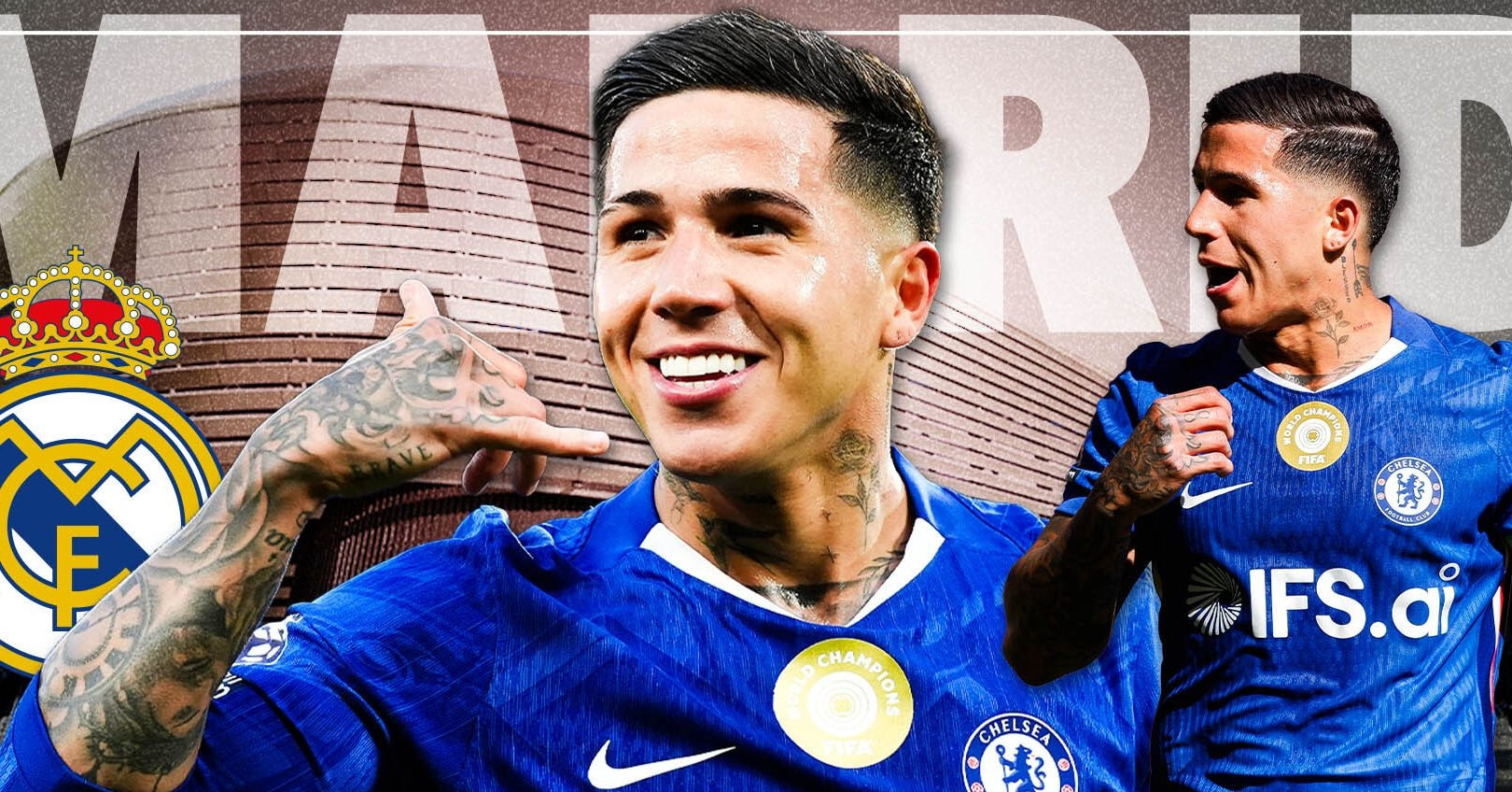 Real Madrid kích hoạt &amp;apos;bom tấn&amp;apos; 120 triệu bảng Enzo Fernandez