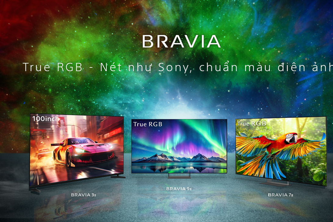 Sony ra mắt TV Bravia và loa Bravia Theatre 2026