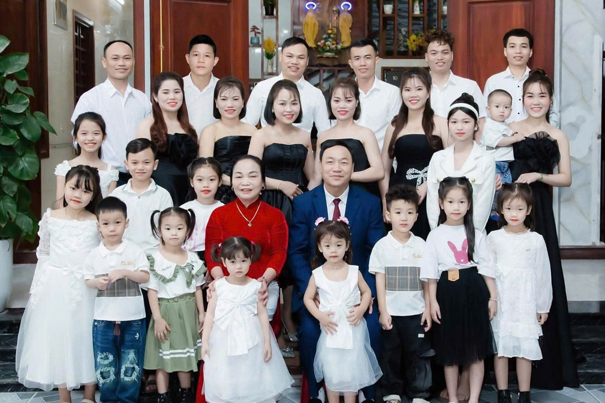 4 anh em ruột ở Nghệ An xây nhà chung sân, chung cổng trên mảnh đất gần 1.000m2