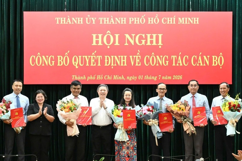 Công bố nhân sự lãnh đạo 3 đơn vị thuộc Cơ quan Báo và Phát thanh - Truyền hình TPHCM