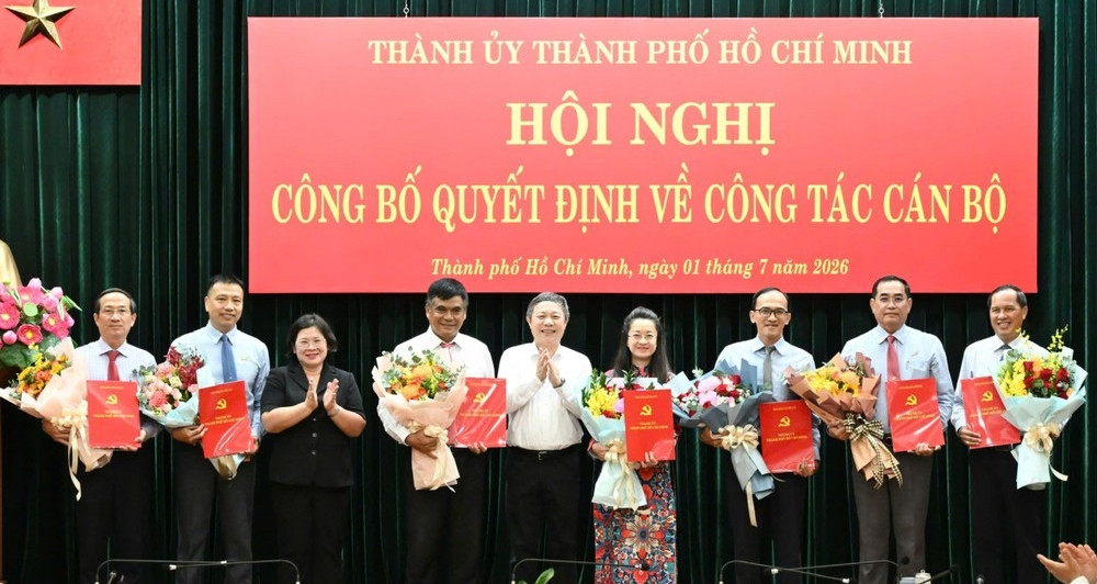 Công bố nhân sự lãnh đạo 3 đơn vị thuộc Cơ quan Báo và Phát thanh - Truyền hình TPHCM