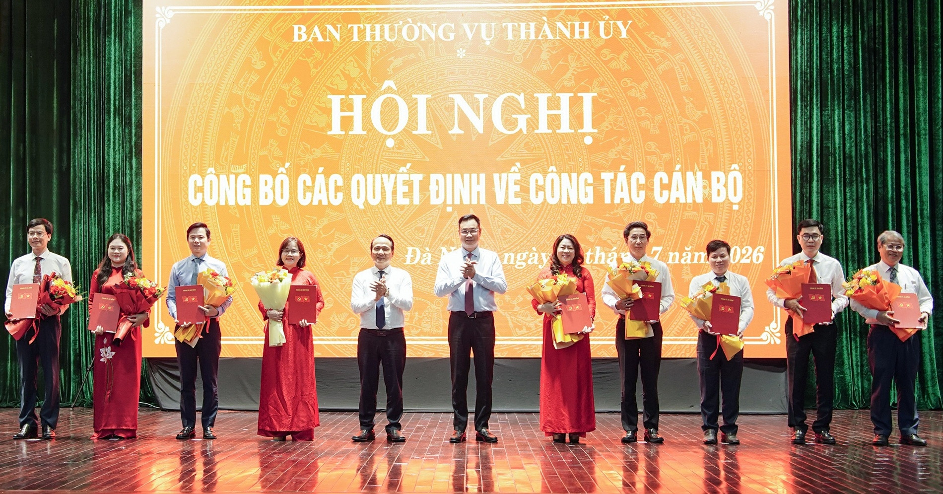 Đà Nẵng điều động, bổ nhiệm 17 cán bộ chủ chốt