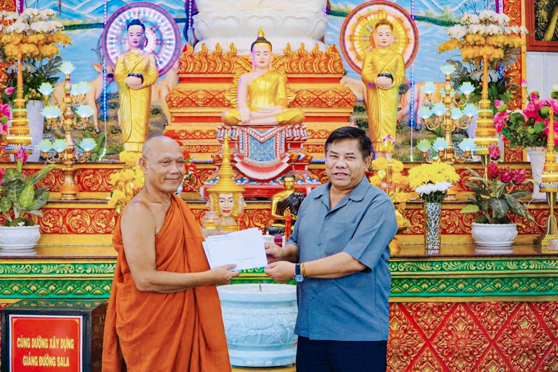 'Điểm tựa' tinh thần của người dân nơi phum, sóc