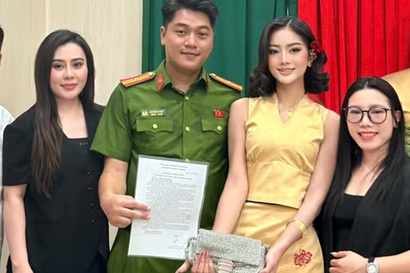 Hoa hậu Văn hóa thế giới 2026 xúc động cảm ơn Công an Hà Nội