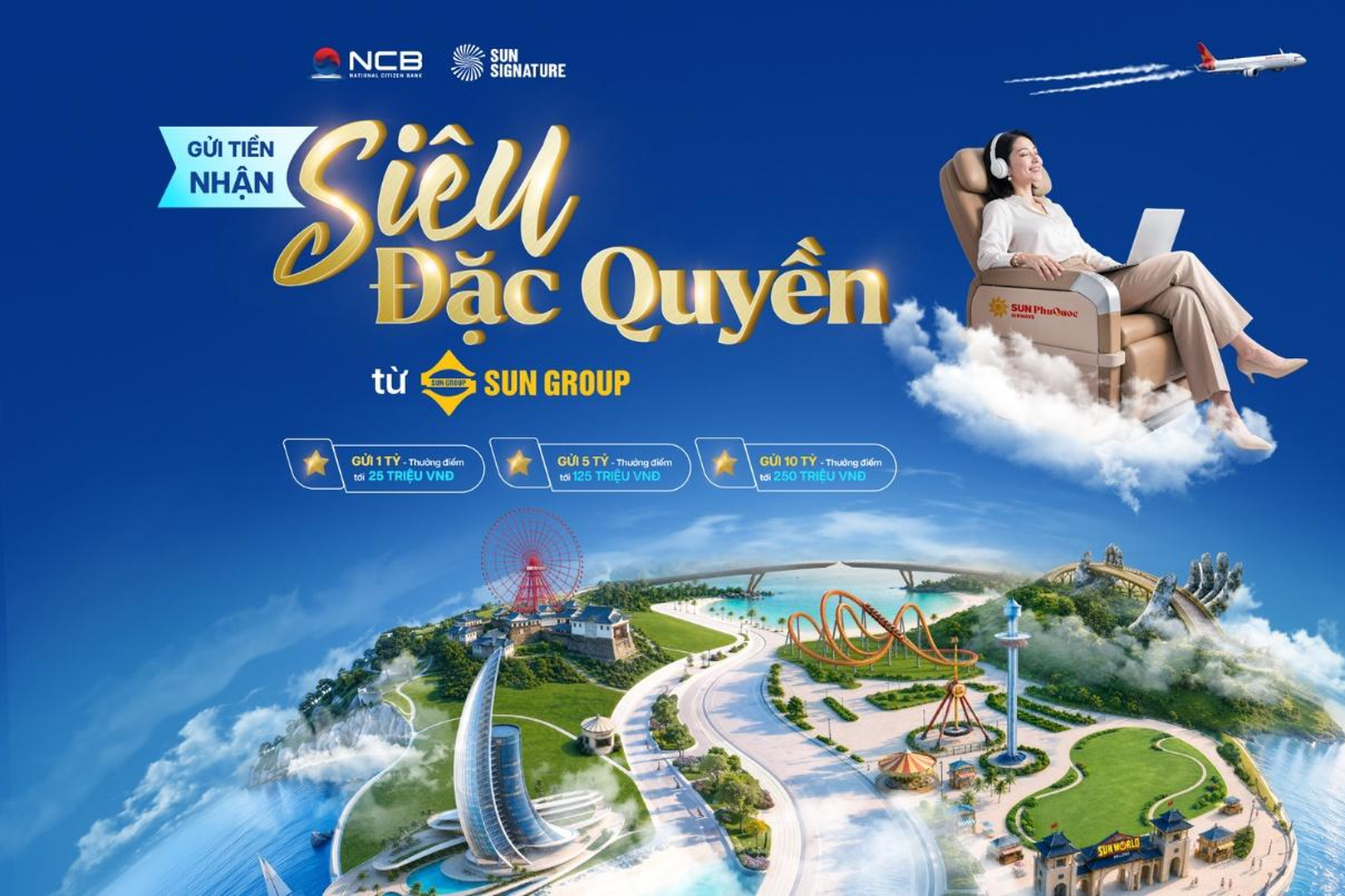 NCB Signature Savings - mở lối sống đặc quyền từ mỗi khoản tiết kiệm