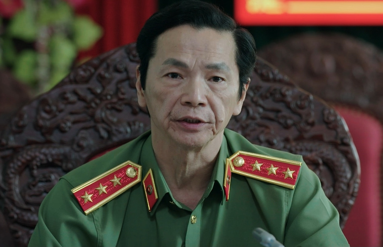 NSND Trung Anh vào vai thượng tướng công an trong phim giờ vàng VTV