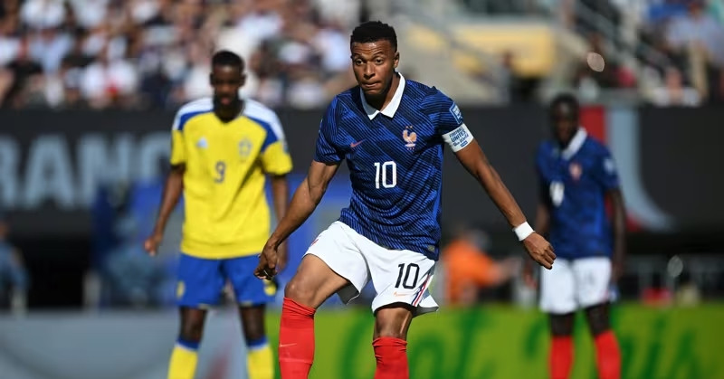 Mbappe lập cú đúp, Pháp thắng áp đảo Thụy Điển