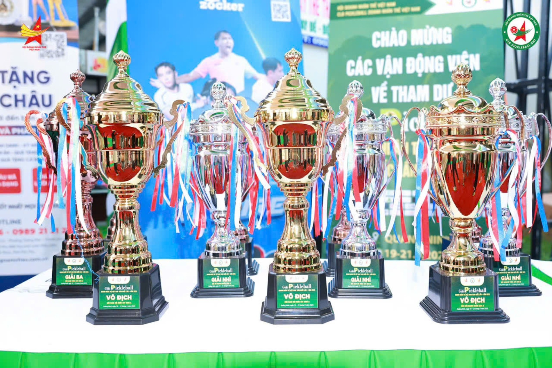1600 tay vợt tranh tài giải pickleball doanh nhân quốc tế 2026