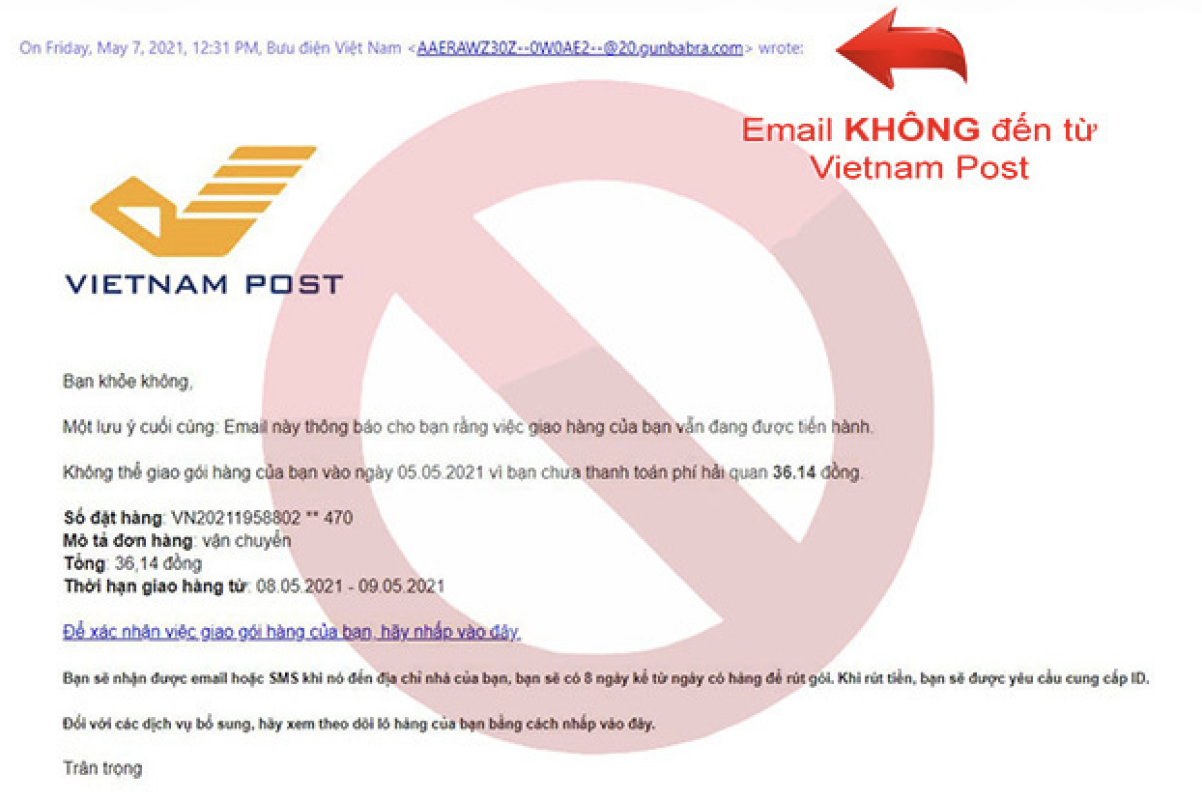 Mạo danh tổ chức, cá nhân gửi email hay tin nhắn sẽ bị phạt đến 70 triệu đồng