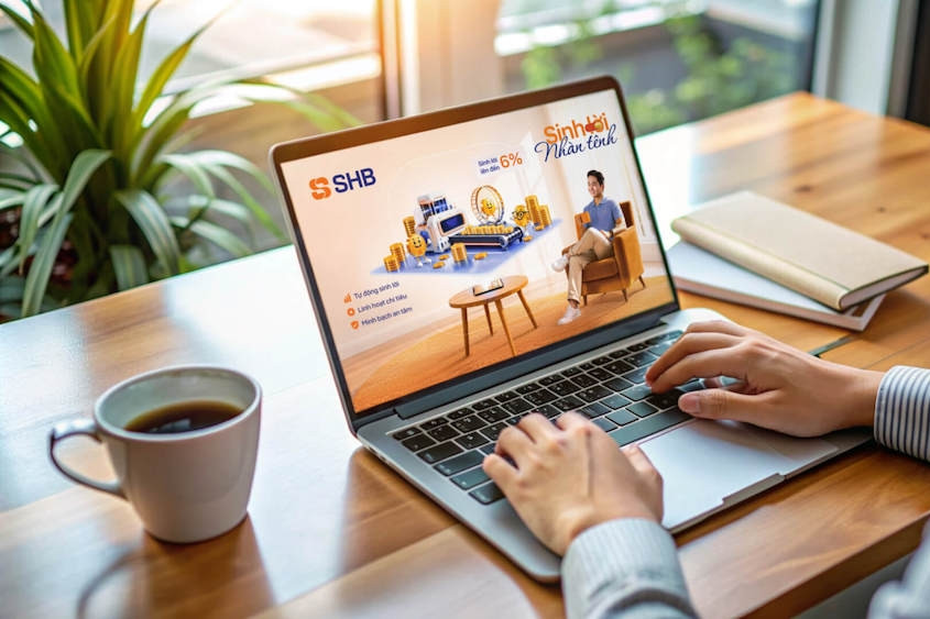 SHB SAHA thêm tính năng ‘Sinh lời nhàn tênh’: Tự động sinh lời tới 6%/năm
