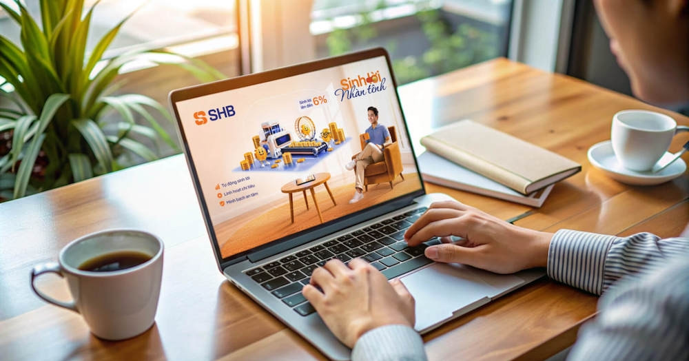 SHB SAHA thêm tính năng ‘Sinh lời nhàn tênh’: Tự động sinh lời tới 6%/năm